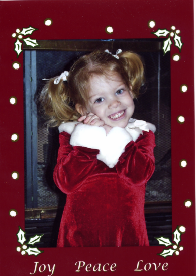 Gabriela, Christmas 2005