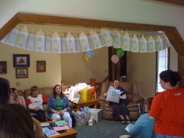 Baby shower guests