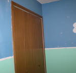 more old paint in baby Purl's nursery